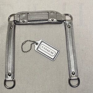 Coach Leather Replacement Strap With Hang Tag